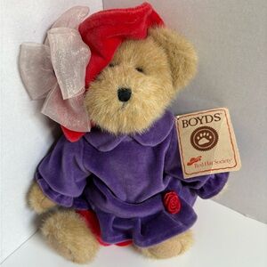 Boyds Bears “Ima Lotsafun” – Red Hat Society Collection Plush Bear
